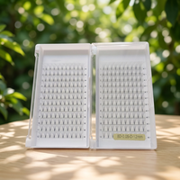 Pestañas de Volumen Ruso de Alta Calidad Mega TRAY 2D 3D 4D 5D 6D 7D 8D 9D 10D con Tallo Corto