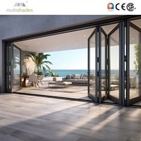 Puerta Plegable MULTISHADES para Villas de Lujo, Transforma Espacios con un Diseño Contemporáneo Minimalista