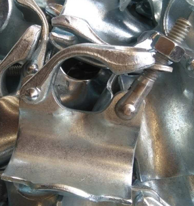 Abrazadera fija de placa de acero <span class=keywords><strong>brasileño</strong></span> Fenghua/abrazadera giratoria/acoplador para andamio estándar de Brasil - Product Image 2