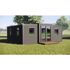 Bingkai produsen kantor 20ft 40ft rumah di Nepal harga rumah pengiriman Prefab desain baru