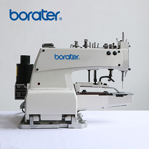 Machine à coudre industrielle à point noué, simple aiguille, à entraînement direct, haute vitesse, robuste, à lit plat, modèle B-1377D - Product Image 2
