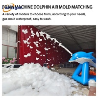 2024 dernier mélange prend en charge les modèles gonflables personnalisés combinaison mousse machine parti canon pour enfants piscine fête scène DJ disco