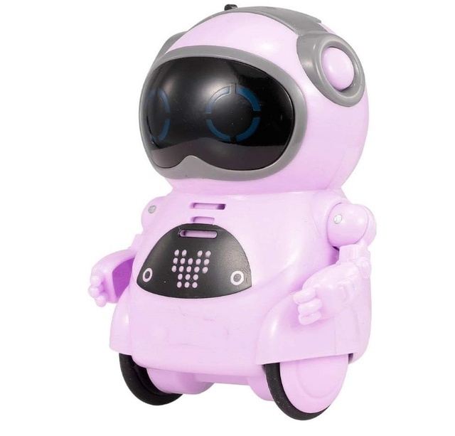 Mart Mini Pocket Robot with Interactive Dialogue Voice Recognition Records Singing Dancing and Telling Stories