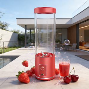 Licuadora Portátil de 500 ml y 600 g, Resistente, Fabricada en ABS, para Hacer Smoothies, con USB-C, 30 Minutos de Autonomía, Silenciosa para Oficina, Cuerpo de Plástico Libre de BPA, para Uso en Exteriores - Product Image 3