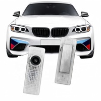 Lampe de courtoisie LED de voiture blanche super lumineuse 2 pièces nouvelle lampe de courtoisie de bienvenue de porte de voiture projecteur de lumière pour Bmw