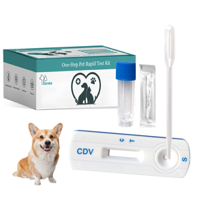 Kit de Prueba Rápida de Antígeno del Virus del Moquillo Canino, Prueba Veterinaria, Kit de Prueba de Antígeno CDV, Prueba Rápida de Antígeno - Product Image 2