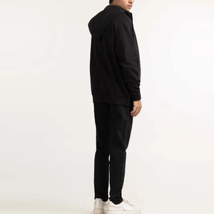 Nouveau design – Sweat à capuche zippé en polaire tricotée vierge, élégant et doublé, pour homme – Collection Hiver - Product Image 2