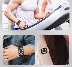 [30mm de <span class=keywords><strong>ancho</strong></span>] <span class=keywords><strong>Correa</strong></span> de nailon tejida elástica ajustable duradera para hombre para <span class=keywords><strong>Apple</strong></span> <span class=keywords><strong>Watch</strong></span> Ultra 49mm - Product Image 5