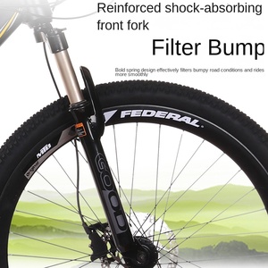 Bicicleta de Montanha para Adultos e Adolescentes, Estudantes do Ensino Médio, Multi-Velocidades, Freios a Disco Duplos, Quadro de Alumínio com Amortecimento - Product Image 3