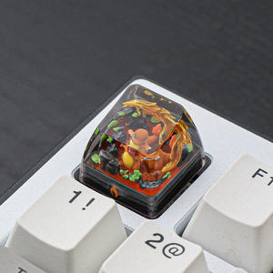 Tasti per Tastiera Cross-border Baokemeng JM-DJ-BKM005, Personalizzati, Altamente Trasparenti, con Effetto Goccia di Colla, Fantasma, Piccolo Drago di Fuoco, Fata <span class=keywords><strong>Ibrahim</strong></span> - Product Image 4