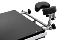 Support de jambe manuel en acier, accessoire repose-jambe pour tables d'opération hospitalières