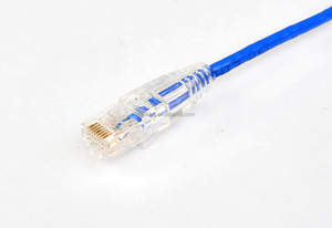 15cm Delgado 32AWG Conector transparente Cat6 UTP RJ45 Macho a macho <span class=keywords><strong>Cable</strong></span> <span class=keywords><strong>de</strong></span> conexión Ethernet <span class=keywords><strong>Cable</strong></span> <span class=keywords><strong>de</strong></span> red Cables <span class=keywords><strong>de</strong></span> comunicación - Product Image 2