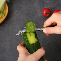 Multifunctionele Duurzame Zinklegering Handheld Rechte Verticale Dunschiller Rasp Met Roestvrijstalen Messen Voor Fruit/Groente