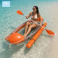 Sac flottant latéral transparent pour siège de kayak en cristal coloré avec kit complet pour photomaton, logo OEM ODM, de Chine Lumark Wonderful