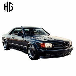 Kit carrozzeria completo in fibra di vetro (FRP) con paraurti anteriore e posteriore, parafanghi e minigonne laterali per <span class=keywords><strong>Mercedes</strong></span> Classe S <span class=keywords><strong>W126</strong></span> - Design di fabbrica - Product Image 3