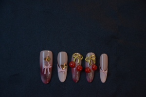 <span class=keywords><strong>Faux</strong></span> <span class=keywords><strong>ongles</strong></span> complets ENNA Factory Direct Luxury 3D Almond Cherry en ABS, <span class=keywords><strong>colle</strong></span> pour nail art, usage en salon, vente en gros pour les doigts - Product Image 2