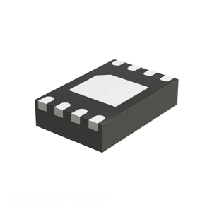 แผ่นรองเมมโมรี่25LC160DT-E/MNY 8 WFDFN ชิ้นส่วนอิเล็กทรอนิกส์แบบสัมผัส - Product Image 1