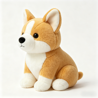 Peluche Corgi Personnalisée de Qualité Supérieure en Gros – Jouet en Peluche Adorable pour Anniversaire – Approvisionnement Direct Usine en Vrac