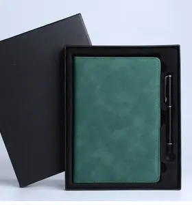 Großhandel Pu Material A5 Kreative einfarbige Hardcover Business Blatt Dowling Paper Durable Notebook