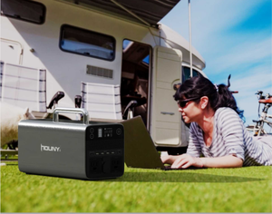 Houny Gadgets Máy Phát Điện Năng Lượng Mặt Trời Lifepo4 Khẩn Cấp Máy Phát Điện Di Động Sạc Được 300W 500W Pin Dự Phòng Ngoài Trời Năng Lượng Mặt Trời 50000MAh - Product Image 3