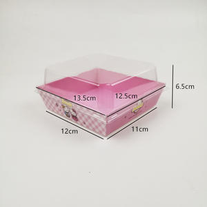 20 ans d'usine boîte d'emballage papier personnalisée en gros boulangerie pâtisserie viande soie neige <span class=keywords><strong>Mei</strong></span> Niang bouffée boîte à dessert - Product Image 5