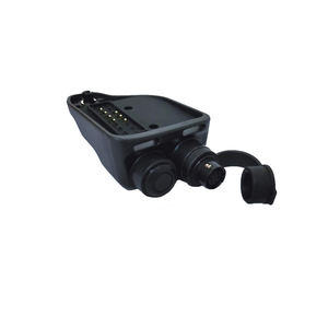 Adaptador de <span class=keywords><strong>Radio</strong></span> <span class=keywords><strong>QD</strong></span> con Micrófono de Diadema y PTT para <span class=keywords><strong>Radio</strong></span> Harris XG75 P7300 P5400 P5300, Conector Hirose de 6 Pines Plano, Material ABS+PU Resistente - Product Image 4