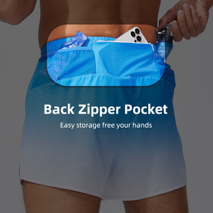 Shorts <span class=keywords><strong>de</strong></span> bain double couche pour hommes, coupe ample, séchage rapide, pour la course, le marathon, la gym et l'entraînement athlétique - Product Image 4