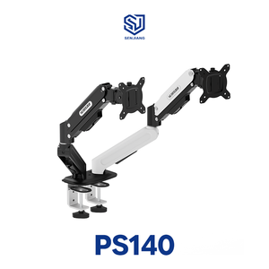 <span class=keywords><strong>Support</strong></span> de moniteur articulé à ressort à gaz 13-<span class=keywords><strong>32</strong></span> <span class=keywords><strong>pouces</strong></span> pour bureau, fixation murale, <span class=keywords><strong>support</strong></span> d'écran d'ordinateur, bras <span class=keywords><strong>double</strong></span> pour moniteur - Product Image 1