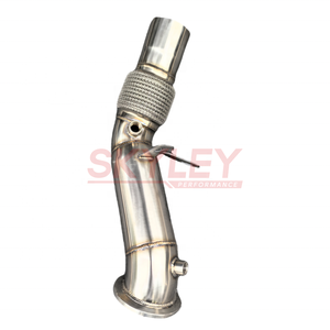 SKYLEY Racing Downpipe d'Échappement en Acier Inoxydable 304 pour B48 F30 F31 F34 230i 330e 330i F32 <span class=keywords><strong>F33</strong></span> F36 <span class=keywords><strong>430i</strong></span> 2.0T 2016+ - Product Image 4