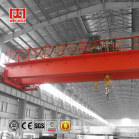 Control de cabina de servicio pesado Vigas dobles Vigas eléctricas 30 Ton 40 Ton 50 Ton Eot Bridge Traveling Overhead Crane 150ton