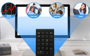 Teclado Numérico Inalámbrico Bluetooth Ergonómico, Delgado y Portátil para Laptop Microsoft, en Oferta - Product Image 5