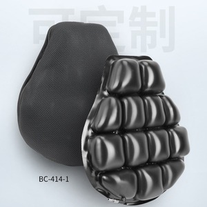 Cojín de Asiento Inflable para Motocicleta JFT, Universal, Negro, BC-414, 39x37cm, Refrigerante y Amortiguador de Impactos - Product Image 1