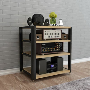 Support Audio à coins arrondis <span class=keywords><strong>HIFI</strong></span> DK-014, étagère, armoire d'amplificateur, plancher multicouche, support d'armoire Aome, support de haut-parleur - Product Image 4