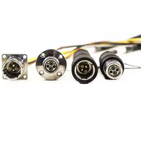 Câble hybride tactique blindé en acier DuraTAC compatible Lemo SMPTE 311M avec bobine pour convertisseur EFP vers fibre 4K