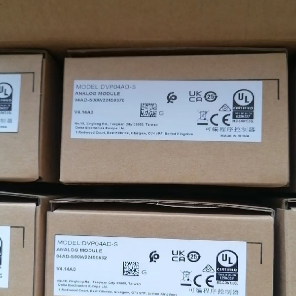 Plc in Stock Newest Box Original Dvp04ad-s Plc Module for Warranty Product