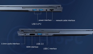 แล็ปท็อปจอสัมผัสคู่ ขนาด 16 นิ้ว + 14 นิ้ว หน้าจอ OLED รุ่นเกมมิ่ง ฮาร์ดไดรฟ์ 512GB สำหรับการทำงานและความบันเทิง - Product Image 4