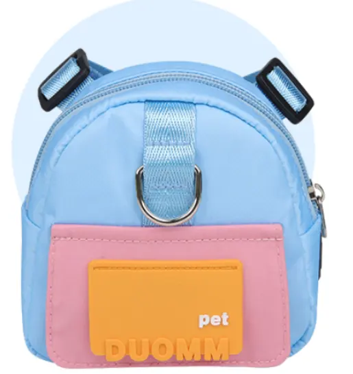 Logo OEM Accessoires pour animaux de compagnie sac pour chien de designer sac portable pour animaux de compagnie pour chien de compagnie utilisé en plein air avec sac réfléchissant pour chien de promenade de luxe