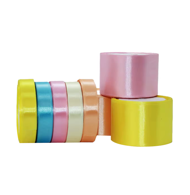 Cinta De Satén Dorada 38 Mm X 25 Metros - Para Regalos, Bodas, Decoración Navideña Y Fiestas