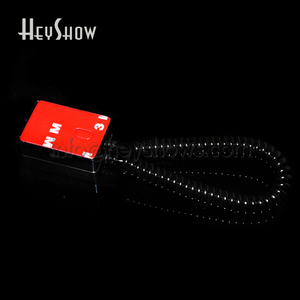 Điện Thoại Chống Trộm Hiển Thị Chủ Trắng Điện Thoại Di Động An Ninh Đứng Cầm Tay Vuông Hình Bầu Dục Có Thể Thu Vào Mùa Xuân Kéo Thiết Bị Cho Các Cửa Hàng - Product Image 5