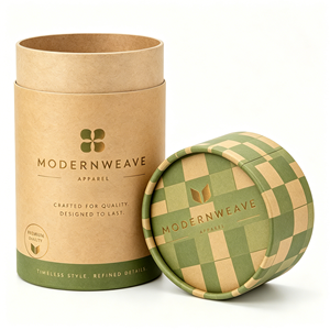 Food Grade Rigid Cardboard Round Tube <b>Box</b> for Matcha Green Tea Powder Packaging Custom Logo Airtight Canister - Product Image 2