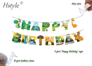 Hstyle Best Sellers New Design <strong>Dinosaur</strong> <strong>Party</strong> Supplies Creative Decorations Set Teen <strong>Birthday</strong> <strong>Party</strong> Baby Graduation Ramadan - Product Image 4