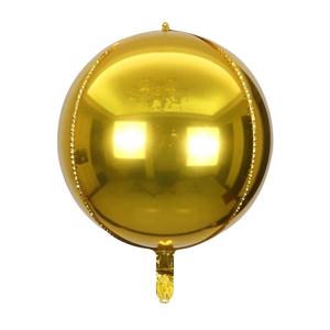 Nouveauté Décoration de fête de remise de diplôme, de Noël, d'Halloween, de la Saint-Valentin, de mariage, d'anniversaire, fournitures de décoration, ballon en mylar rond 4D - Product Image 3