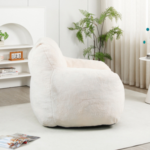 Modern Style Home Furniture Customizable Lazy <b>Bean</b> <b>Bag</b> Sofa with Space-Saving Backrest Soft Foam Filled for Bedroom Use - Product Image 3