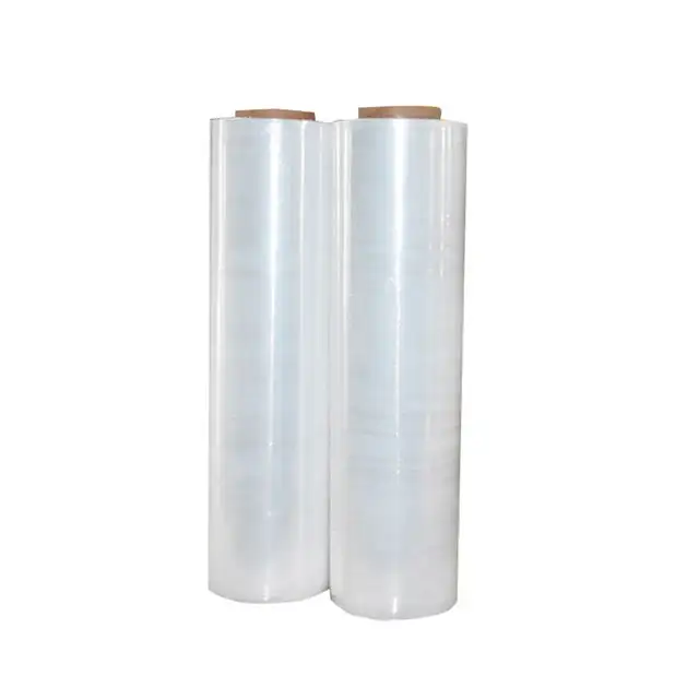 Verpackungs folien lieferant Clear Shrink Wrap Pallet Pvc Kunststoff rolle Transparente Stretch folie
