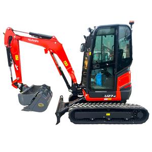 Kubota รถขุด U27-4ขนาดเล็ก2T แบรนด์แท้ของญี่ปุ่น Kubota รถขุด2.7Ton U25 U20 U30 U27ที่ได้รับการรับรองจาก CE - Product Image 1