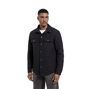 Chaqueta de Moda para Hombre, Chaqueta de Negocios para Hombre, Chaqueta de Algodón con Estampado de Diamantes para Hombre, Ideal para el Invierno - Product Image 1