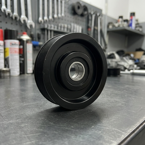 JCB Backhoe Loader 3CX4CX Belt Tensioner Idler Pulley Cast <b>Iron</b> 320/08622 HM Brand - Product Image 2
