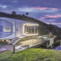 Capsule spatiale mobile multifonctionnelle de haute qualité, certifiée CE, pour appartement modulaire personnalisé et glamping – Vente chaude, directement de l'usine chinoise