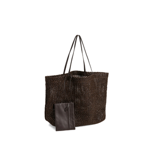 Borsa a tracolla leggera in paglia intrecciata con pochette interna con cerniera, borsa tote estiva casual da donna per tutti i giorni - Product Image 3