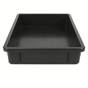 Cajas de Plástico Seguras <span class=keywords><strong>Berserk</strong></span>, Bandejas de Blíster Negras de PS, Fabricante de Envases Conductivos Inc., Bandejas ESD para PCB - Product Image 1